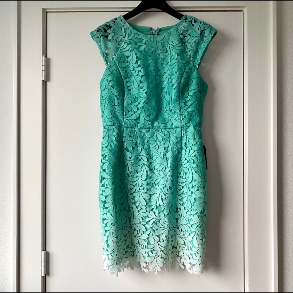 NWT Adelyn Rae Ombré Lace Sheath Dress